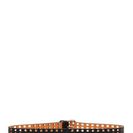 Accesorii Femei Steve Madden Perforated Reversible Belt BLK-TAN