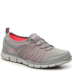 Incaltaminte Femei SKECHERS Gratis Enticing Slip-On Sneaker GreyPink