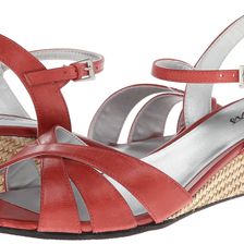 Trotters Mickey Red Soft Dull Leather