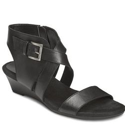 Incaltaminte Femei Aerosoles Propryetor Wedge Sandal Black