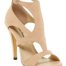 Incaltaminte Femei Michael Antonio Real Heel Sandal Nude