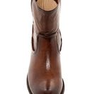 Incaltaminte Femei Frye Melissa Scrunch Short Boot DARK BROWN