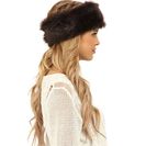 Accesorii Femei UGG Layna Long Pile Headband Snood Chocolate