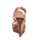Incaltaminte Femei GUESS Francie Wedge Sandal Cognac