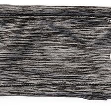 Ralph Lauren Brushed Jersey Headband Black/Dk Grey Space Dye