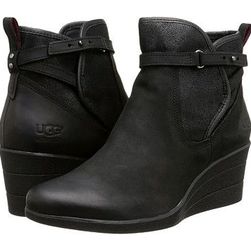 Incaltaminte Femei UGG Emalie Black Leather