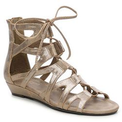 Incaltaminte Femei Crown Vintage Sarah Shimmer Gladiator Sandal Bronze Metallic