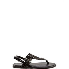 Incaltaminte Femei CheapChic Elegant Flair Faux Nubuck Sandals Black