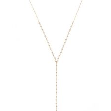 Bijuterii Femei Forever21 Faux Gem Beaded Necklace Greygold