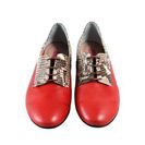 Incaltaminte Femei Hotstepper Mocasini 7 Pomegranade Snake Rosu