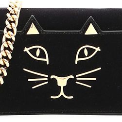 Charlotte Olympia Feline Bag BLACK