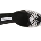 Incaltaminte Femei Oscar de la Renta Vesna 10mm Slide Black Embroidery