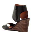 Incaltaminte Femei Lucky Brand Raisza Wedge Sandal BLACK LEATHER