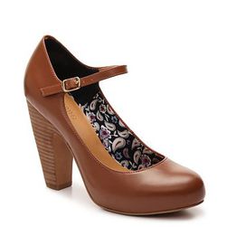 Incaltaminte Femei Crown Vintage Tess Platform Pump Cognac