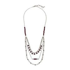 Bijuterii Femei Lucky Brand New Lucky Layer Red Jade Bracelet Necklace Silver