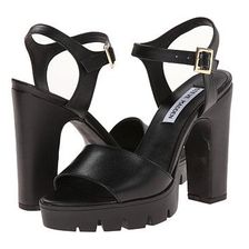 Incaltaminte Femei Steve Madden Traiin Black Leather