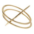 Bijuterii Femei Bony Levy 14K Yellow Gold Double Crossover Ring 14K YELLOW GOLD