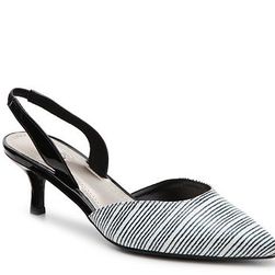 Incaltaminte Femei Impo Eliana Stripe Pump BlackWhite