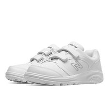 Incaltaminte Femei New Balance Womens Walking 674 Hook and Loop White