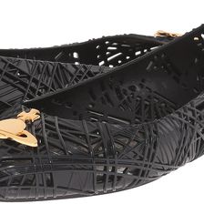 Vivienne Westwood Anglomania + Melissa Scribble Tartan Black/Gold