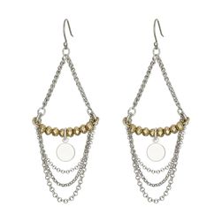 Lucky Brand Two-Tone Chandelier Earrings Two-Tone