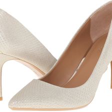 Calvin Klein Gayle Platino Powdered Snake Print Leather