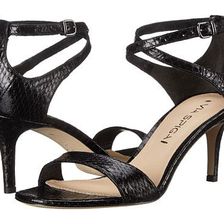 Incaltaminte Femei Via Spiga Leesa Black Shiny Land Snake
