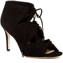 Via Spiga Vibe Lace-Up Sandal BLACK