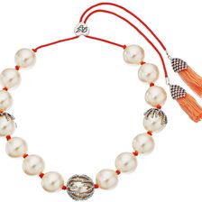 Betsey Johnson Betsey's Boat House Pearl Reef Necklace Pearl
