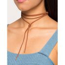 Bijuterii Femei CheapChic Emma Layered Suede Wrap Choker Camel