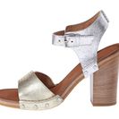 Incaltaminte Femei Marc by Marc Jacobs Nailed It 95mm Heeled Sandal GoldSilver