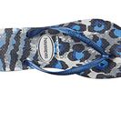 Incaltaminte Femei Havaianas Slim Animals Flip Flops Ice GreyNavy Blue