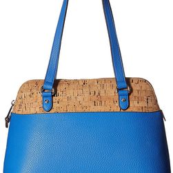 Ralph Lauren Hanway Dome Satchel Medium Lighthouse Blue