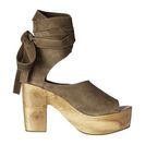 Incaltaminte Femei Free People Touch the Sky Wrap Clog Taupe