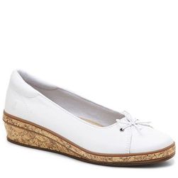 Incaltaminte Femei Grasshoppers Brooke Wedge Pump White