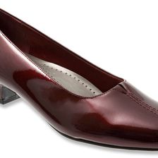 Trotters Doris Ruby Red Pearlized Patent Leather