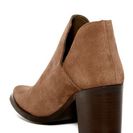 Incaltaminte Femei Steve Madden Prezzie Split Shaft Bootie TAUPE SUEDE