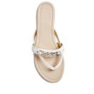 Incaltaminte Femei GUESS Avilla Thong Chain Sandals white