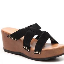 Incaltaminte Femei Callisto of California Soledad Wedge Sandal Black