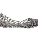 Incaltaminte Femei Melissa Shoes Campana Sapatilha VI Silver Glitter
