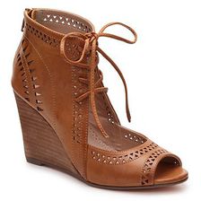 Incaltaminte Femei Restricted Slow Motion Wedge Sandal Cognac