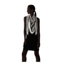Accesorii Femei Proenza Schouler F00140 BSP102-20157 CreamBlack Gate Print