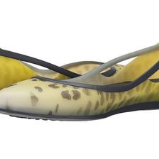 Incaltaminte Femei Crocs Rio Leopard Fade Flat BurstGraphite