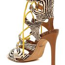 Incaltaminte Femei Dolce Vita Howie Lace-Up Sandal BLACK-WHITE CALF HAI