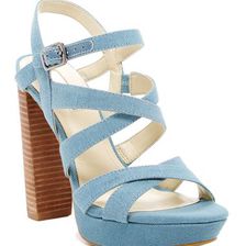 Incaltaminte Femei BCBGeneration Morgan Platform Sandal MEDIUM BLUE