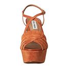 Incaltaminte Femei Steve Madden Gingur Chestnut Suede