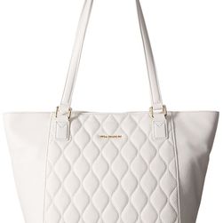 Vera Bradley Quilted Small Ella Tote White