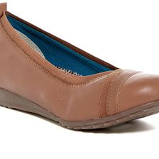 SKECHERS Rome Moderno Wedge Flat (Women's) TAN-TAN