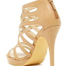 Incaltaminte Femei Michael Antonio Thorstein High Heel Sandal Strappy High Heel Sandal Nude