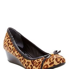 Incaltaminte Femei Cole Haan Tali Genuine Calf Hair Wedge Pump OCELOT HAI